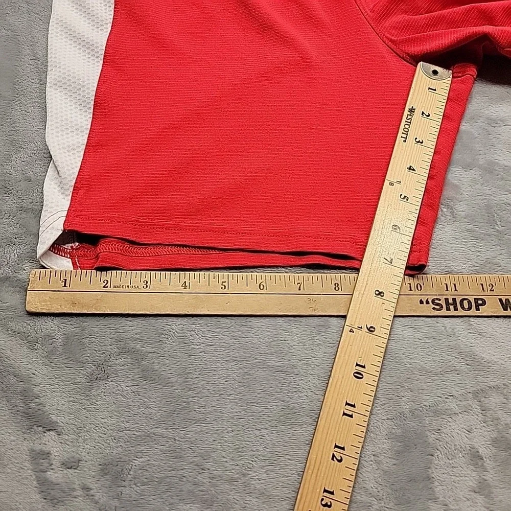 Under Armour Shorts Boys YXL Red Heatgear Athletic Gym Basketball Activewear